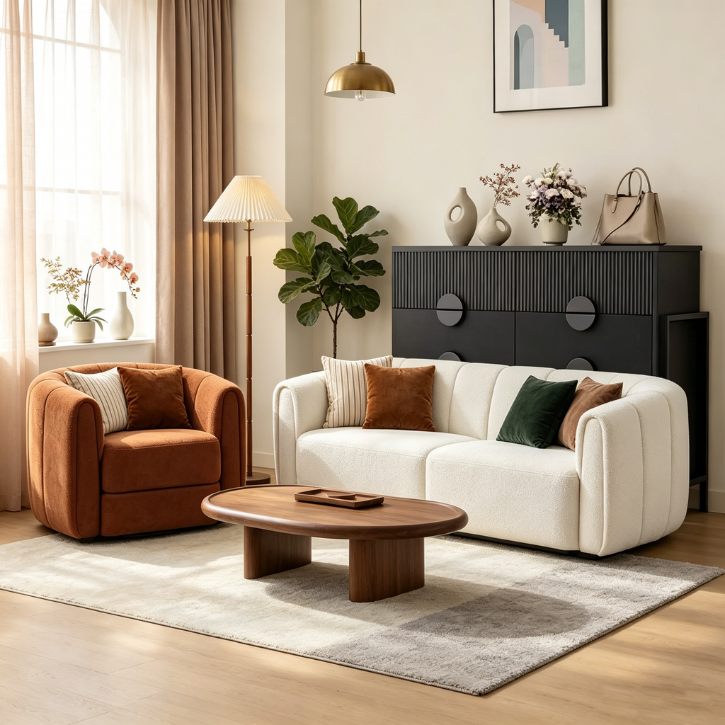 Fauteuil pivotant moderne