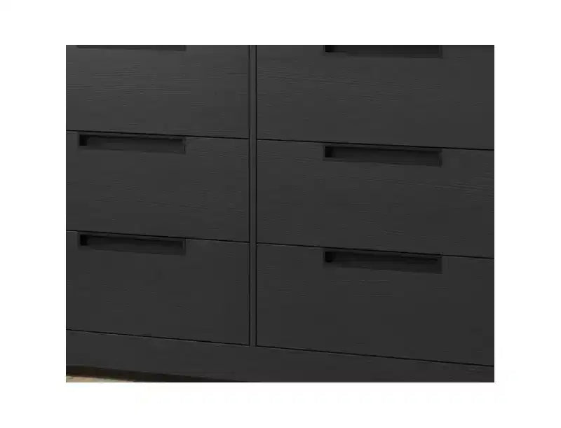 7 Drawer Dresser for Bedroom; 46.8W Wooden Chest of Drawers with Embedded Handles; Clothes Storage Organizer; Dresser TV Stand for Hallway