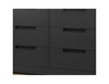 7 Drawer Dresser for Bedroom; 46.8W Wooden Chest of Drawers with Embedded Handles; Clothes Storage Organizer; Dresser TV Stand for Hallway