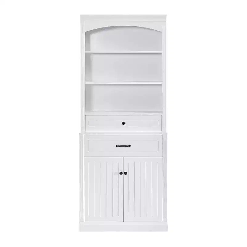Meuble de salle de bain blanc mat