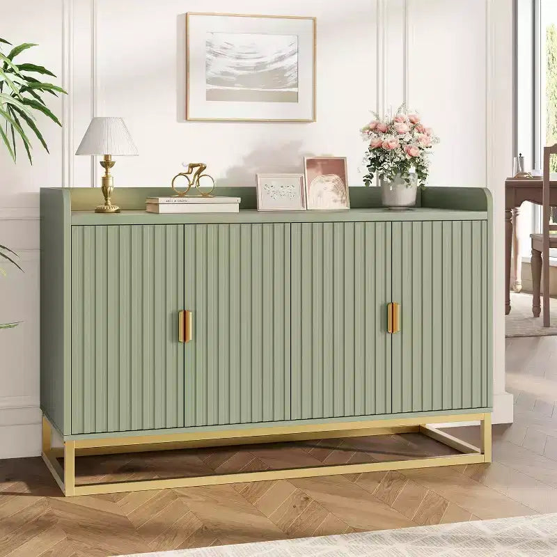 Armoire latérale encastrée avec espace de rangement