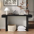 GDFStudio Esom 60 Distressed Farmhouse Wood Console Table