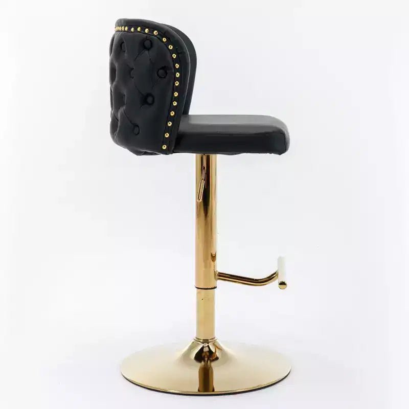 Tabourets de bar pivotants avec hauteur d'assise réglable