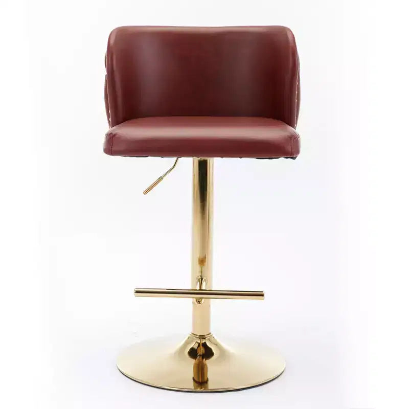 Tabourets de bar pivotants avec hauteur d'assise réglable