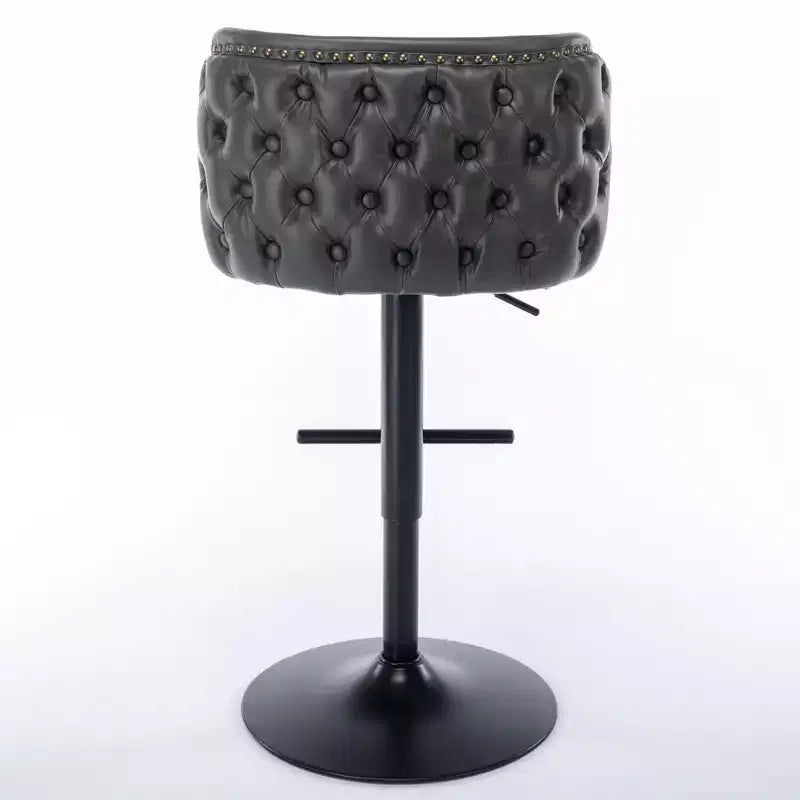 Tabourets de bar pivotants avec hauteur d'assise réglable