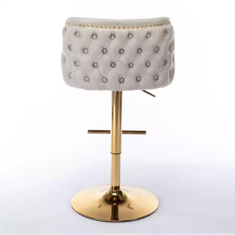 Tabourets de bar pivotants avec hauteur d'assise réglable