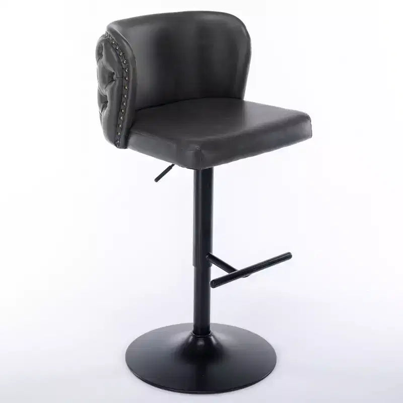 Tabourets de bar pivotants avec hauteur d'assise réglable