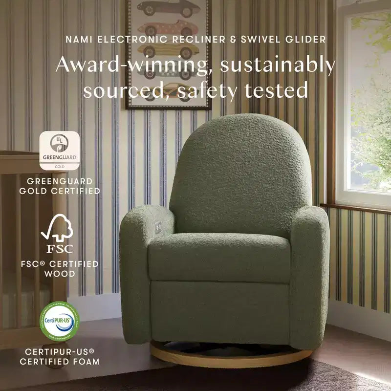 Fauteuil inclinable électronique et fauteuil inclinable/pivotant avec port USB