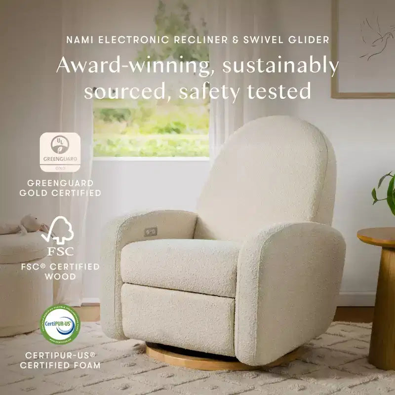 Fauteuil inclinable électronique et fauteuil inclinable/pivotant avec port USB