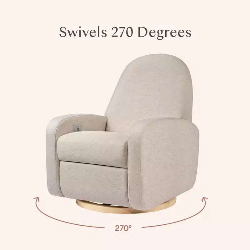 Fauteuil inclinable électronique et fauteuil inclinable/pivotant avec port USB