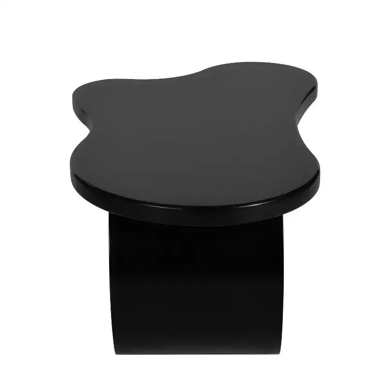 Table basse en bois en forme de nuage