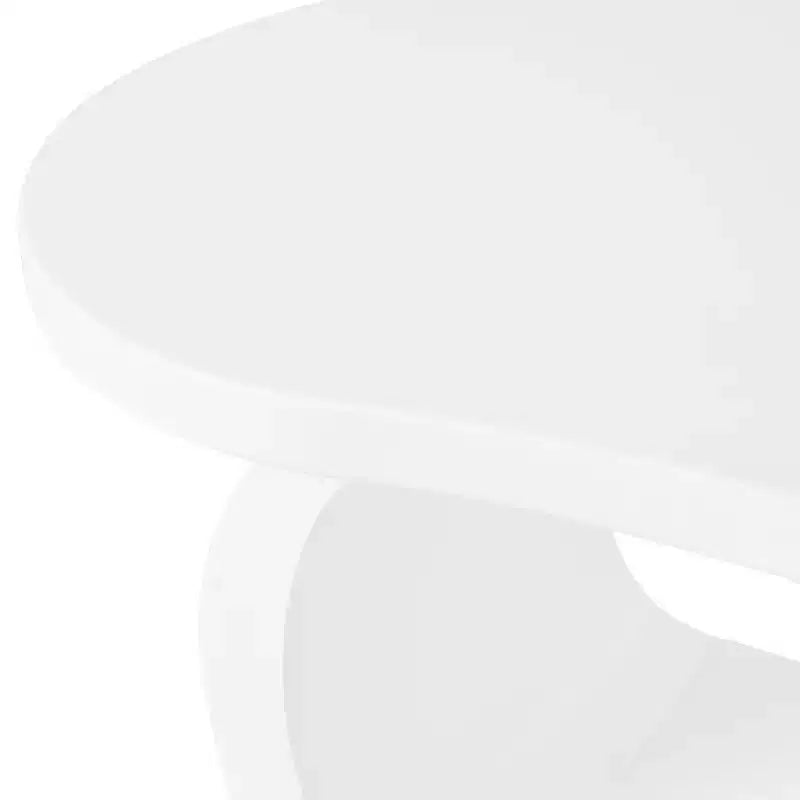 Table basse en bois en forme de nuage