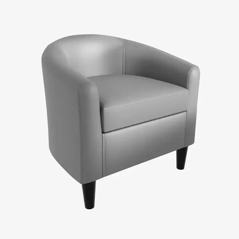 Fauteuils de salon en similicuir et sièges baquets avec assise moelleuse