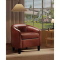 Fauteuils de salon en similicuir et sièges baquets avec assise moelleuse