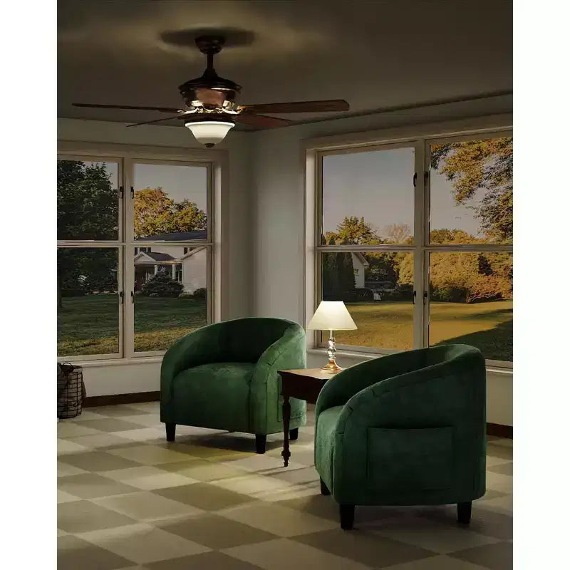Fauteuil en velours, fauteuil club confortable avec accoudoirs rembourrés