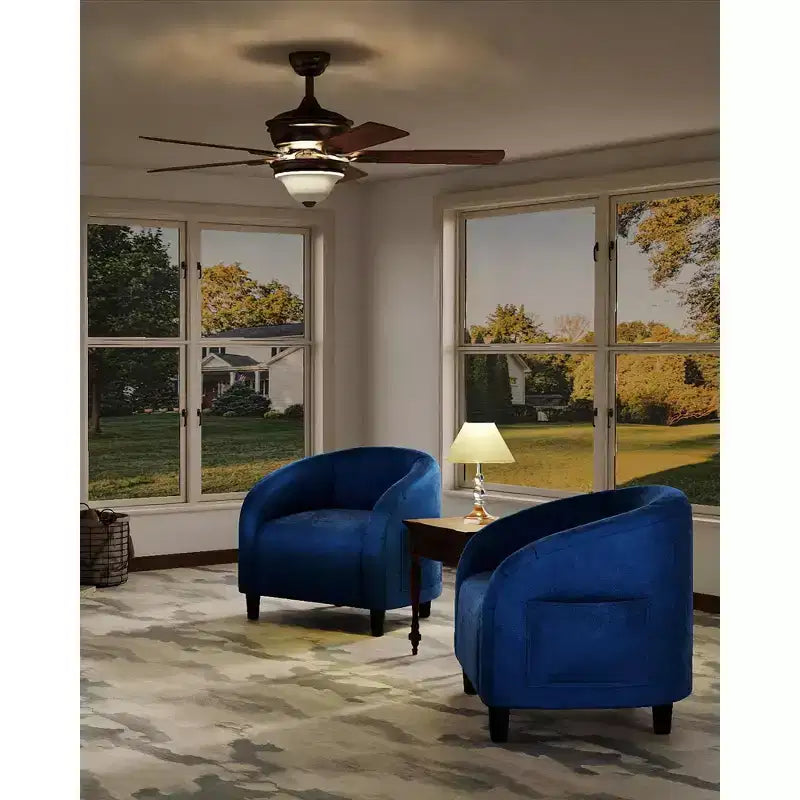 Fauteuil en velours, fauteuil club confortable avec accoudoirs rembourrés