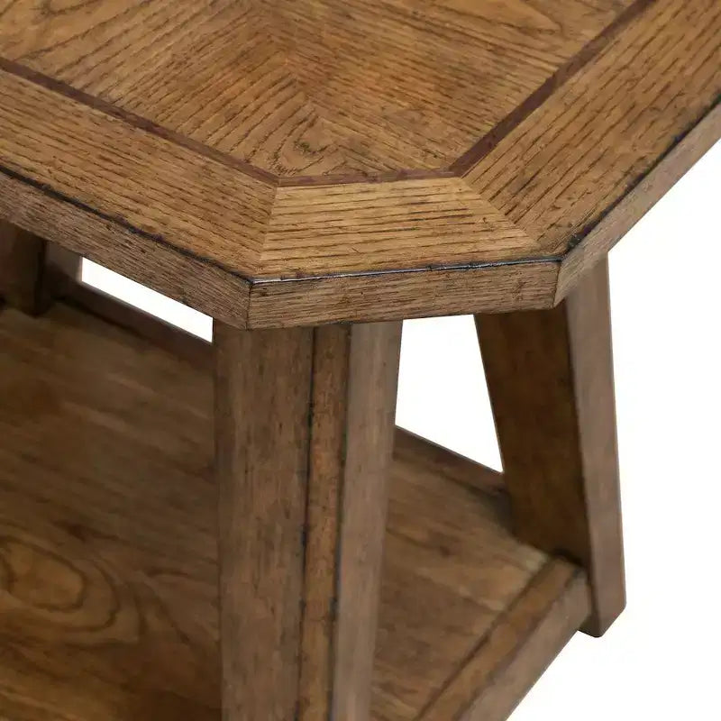 Table d'appoint de salon octogonale