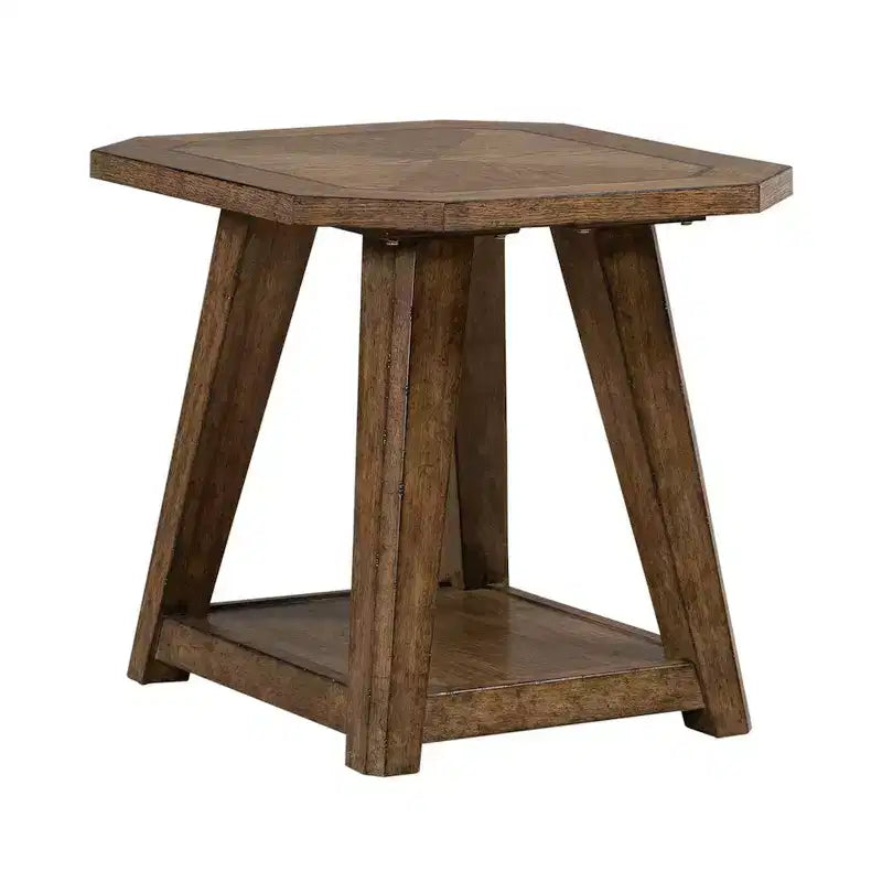 Table d'appoint de salon octogonale