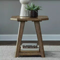 Table d'appoint de salon octogonale
