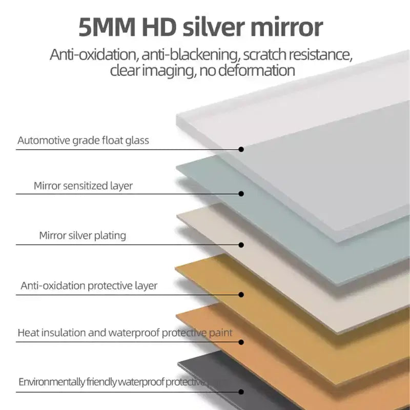 Miroir psyché sur pied avec cadre en bois artificiel couleur cuivre