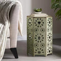 Accent End Table; Outdoor Side Table; For Backyard Deck Living Room;?