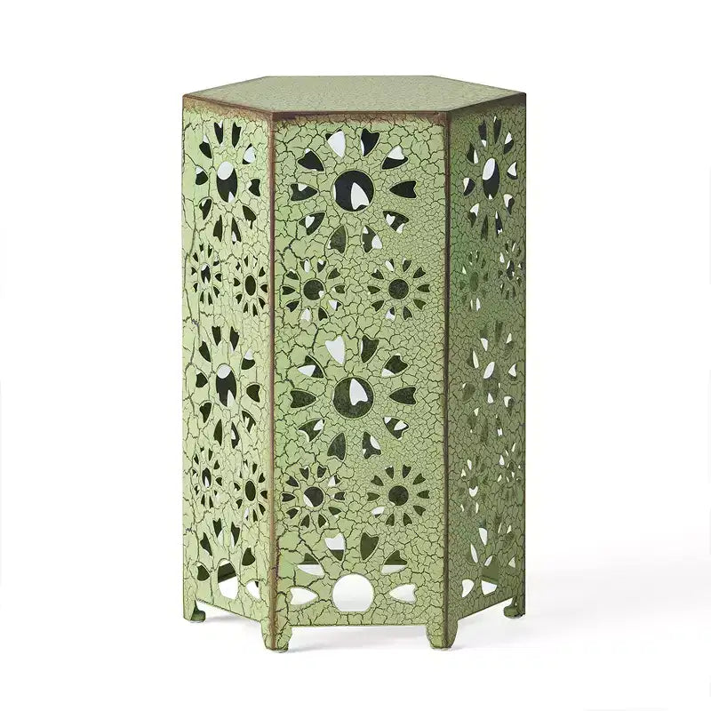Table d'appoint décorative ; table d'appoint d'extérieur