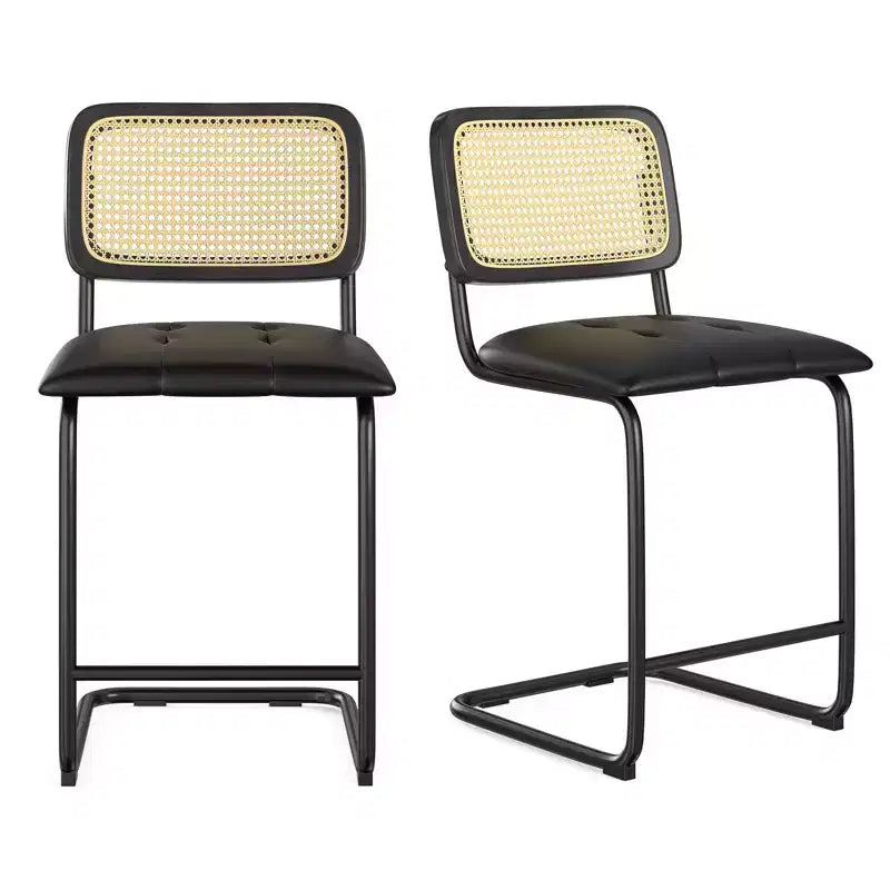 Tabourets de bar; Tabourets de bar rembourrés en cuir PU