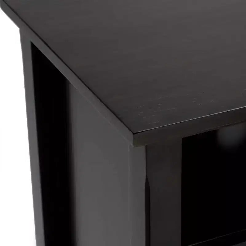 Medieval-style modern TV cabinet with storage space