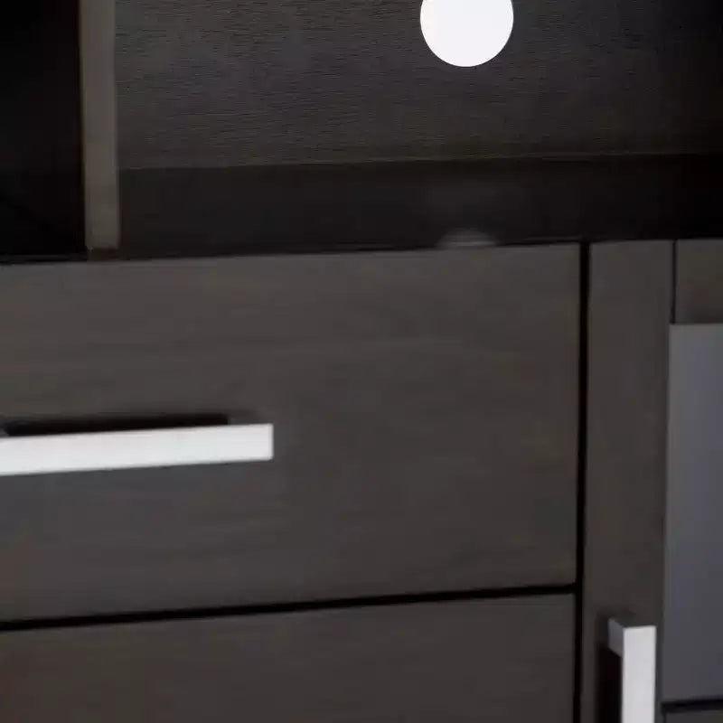 Meuble TV moderne de style médiéval avec espace de rangement