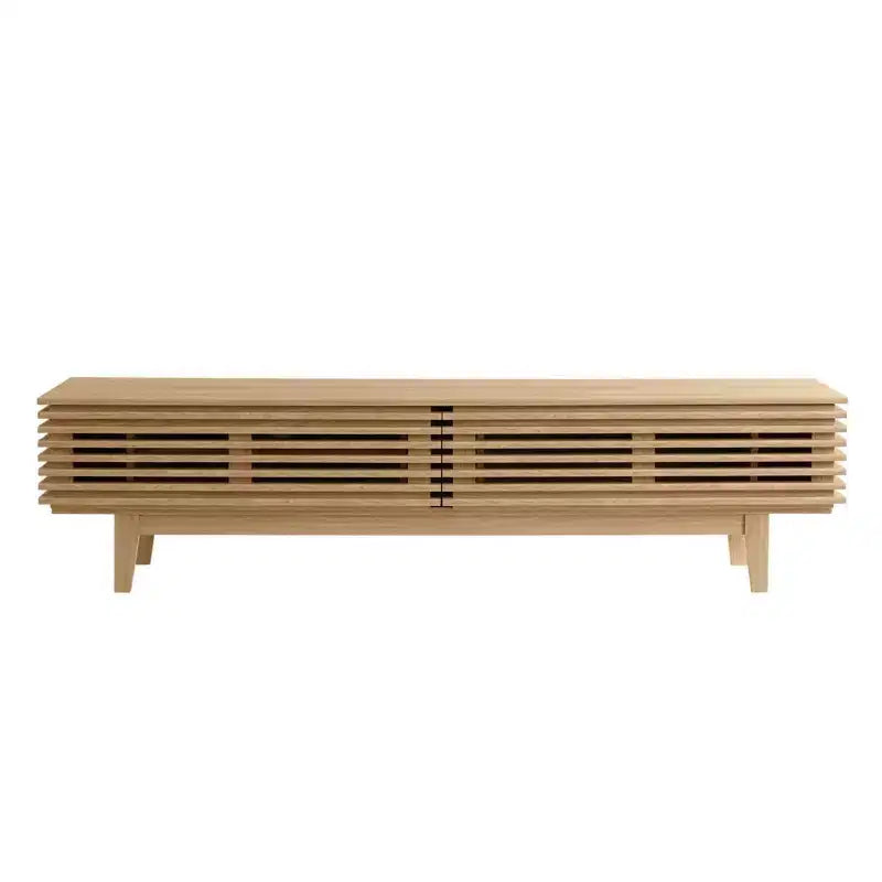 Meuble TV; marron, style moderne médiéval