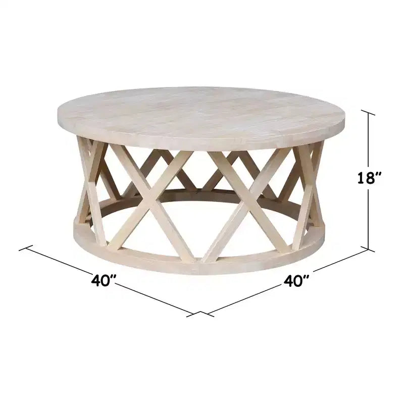 Table basse ronde