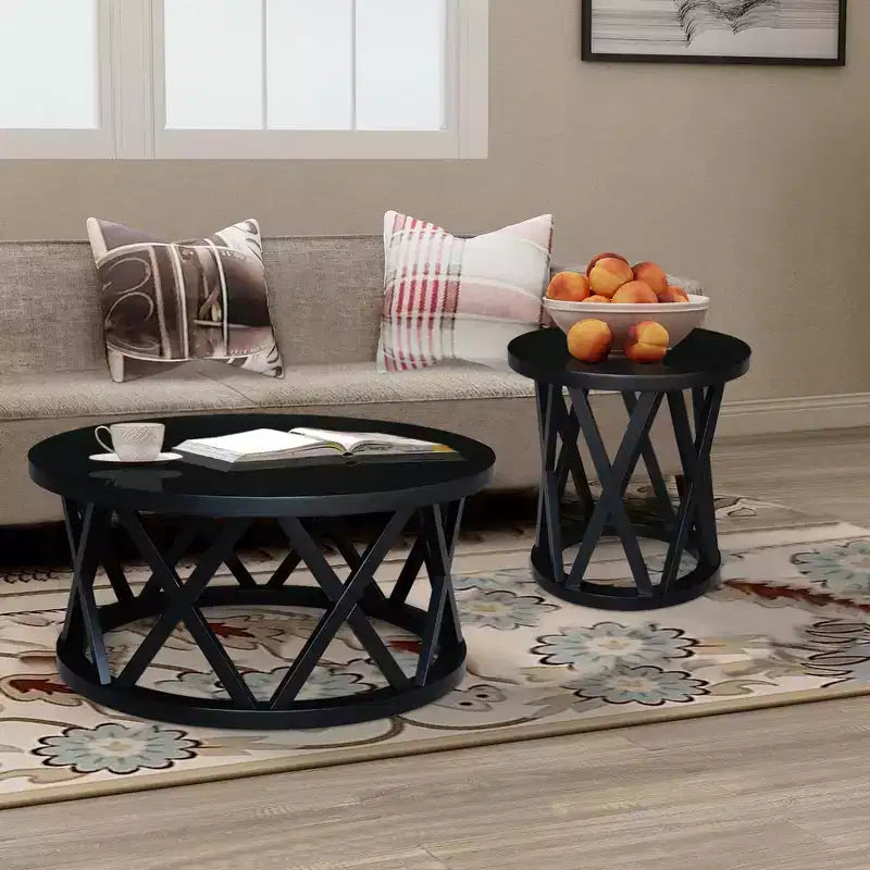 Table basse ronde